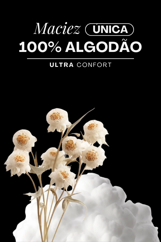 Camiseta Masculina de Algodão - Ultra Confort Branca