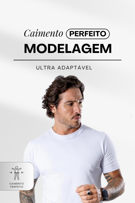 Camisetas Masculinas Tecnológicas - Azul Marinho