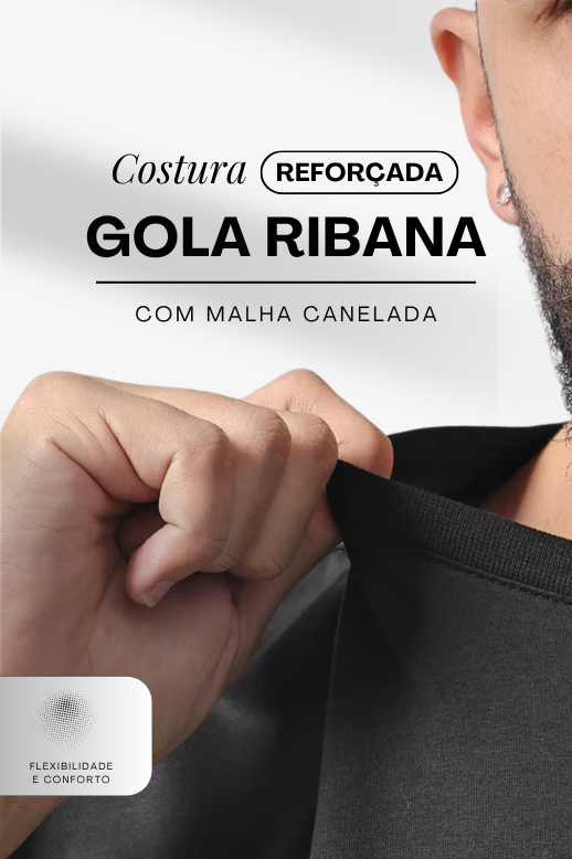 Camisetas Masculinas Tecnológicas - Preto