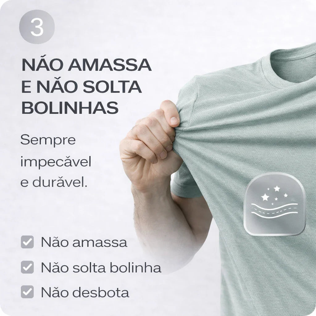 2 Camisetas Tecnológicas Colmeia Dry Tech + Frete Grátis