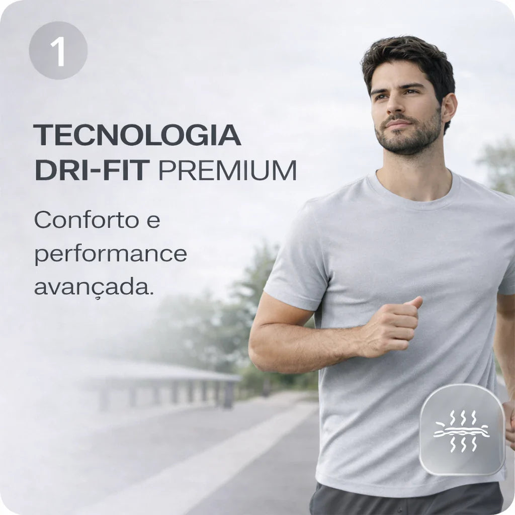 2 Camisetas Tecnológicas Colmeia Dry Tech + Frete Grátis