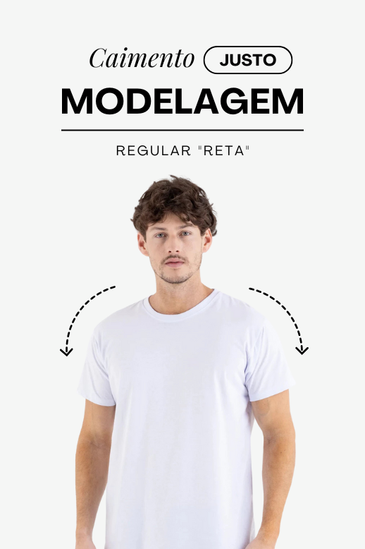 Camiseta Masculina de Algodão - Ultra Confort Verde