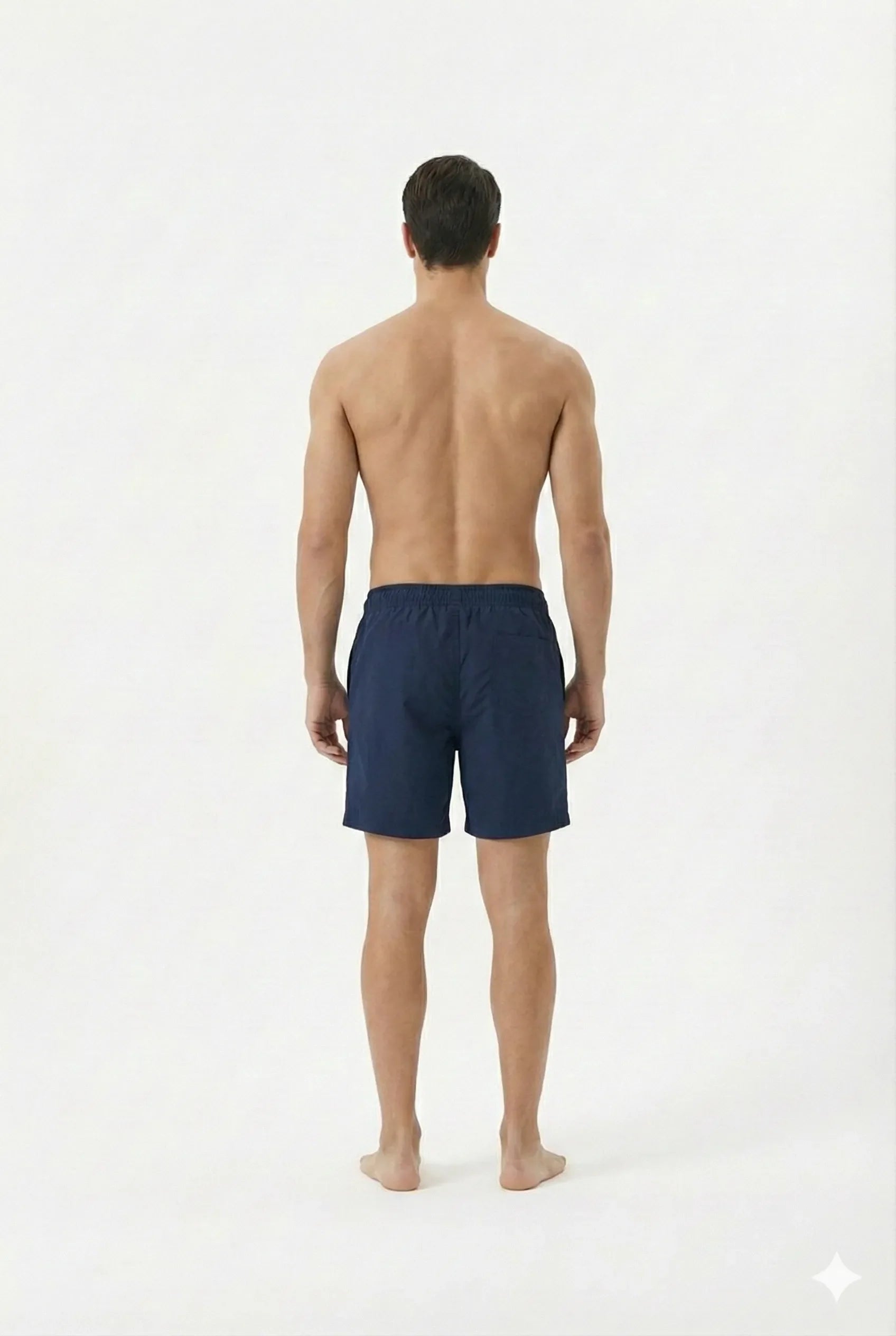 Bermuda Masculina Tactel com Elastano - Azul Marinho