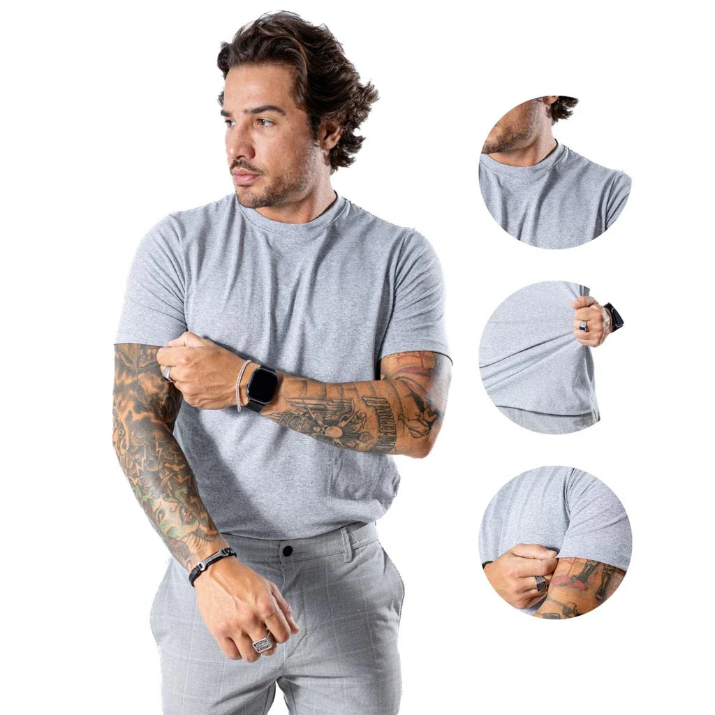 Camisetas Masculinas Tecnológicas - Cotton Tech